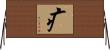 疒 Horizontal Wall Scroll