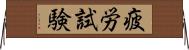 疲労試験 Horizontal Wall Scroll