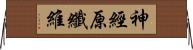 神經原纖維 Horizontal Wall Scroll