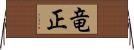 竜正 Horizontal Wall Scroll