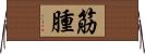 筋腫 Horizontal Wall Scroll
