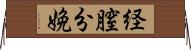 経膣分娩 Horizontal Wall Scroll