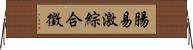 腸易激綜合徵 Horizontal Wall Scroll