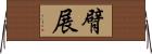 臂展 Horizontal Wall Scroll