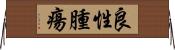 良性腫瘍 Horizontal Wall Scroll