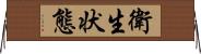 衛生状態 Horizontal Wall Scroll