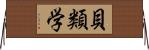 貝類学 Horizontal Wall Scroll