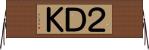 ２ＤＫ Horizontal Wall Scroll