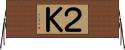 ２Ｋ Horizontal Wall Scroll