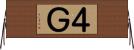 ４Ｇ Horizontal Wall Scroll