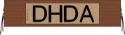 ＡＤＨＤ Horizontal Wall Scroll