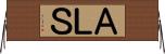 ＡＬＳ Horizontal Wall Scroll
