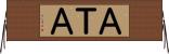 ＡＴＡ Horizontal Wall Scroll