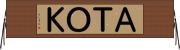 ＡＴＯＫ Horizontal Wall Scroll