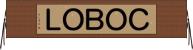 ＣＯＢＯＬ Horizontal Wall Scroll