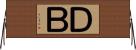 ＤＢ Horizontal Wall Scroll