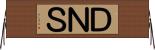 ＤＮＳ Horizontal Wall Scroll