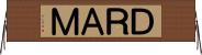 ＤＲＡＭ Horizontal Wall Scroll