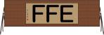 ＥＦＦ Horizontal Wall Scroll