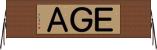 ＥＧＡ Horizontal Wall Scroll