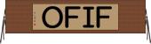 ＦＩＦＯ Horizontal Wall Scroll