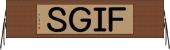 ＦＩＧＳ Horizontal Wall Scroll