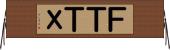 ＦＴＴｘ Horizontal Wall Scroll