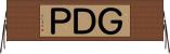 ＧＤＰ Horizontal Wall Scroll