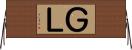 ＧＬ Horizontal Wall Scroll
