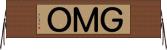 ＧＭＯ Horizontal Wall Scroll