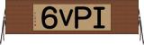 ＩＰｖ６ Horizontal Wall Scroll