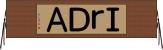 ＩｒＤＡ Horizontal Wall Scroll