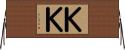 ＫＫ Horizontal Wall Scroll