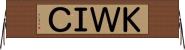 ＫＷＩＣ Horizontal Wall Scroll