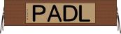 ＬＤＡＰ Horizontal Wall Scroll