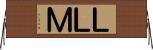 ＬＬＭ Horizontal Wall Scroll
