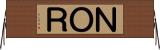 ＮＯＲ Horizontal Wall Scroll