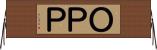 ＯＰＰ Horizontal Wall Scroll