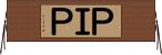 ＰＩＰ Horizontal Wall Scroll