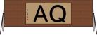 Ｑ＆Ａ Horizontal Wall Scroll
