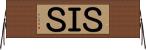 ＳＩＳ Horizontal Wall Scroll