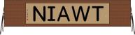ＴＷＡＩＮ Horizontal Wall Scroll