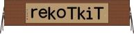 ＴｉｋＴｏｋｅｒ Horizontal Wall Scroll