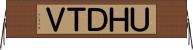 ＵＨＤＴＶ Horizontal Wall Scroll