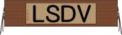 ＶＤＳＬ Horizontal Wall Scroll