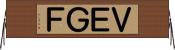 ＶＥＧＦ Horizontal Wall Scroll