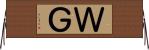 ＷＧ Horizontal Wall Scroll