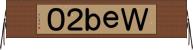 Ｗｅｂ２．０ Horizontal Wall Scroll