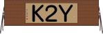 Ｙ２Ｋ Horizontal Wall Scroll