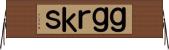 ｇｇｒｋｓ Horizontal Wall Scroll